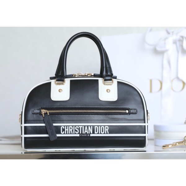 DIOR VIBE zipper bowling bag